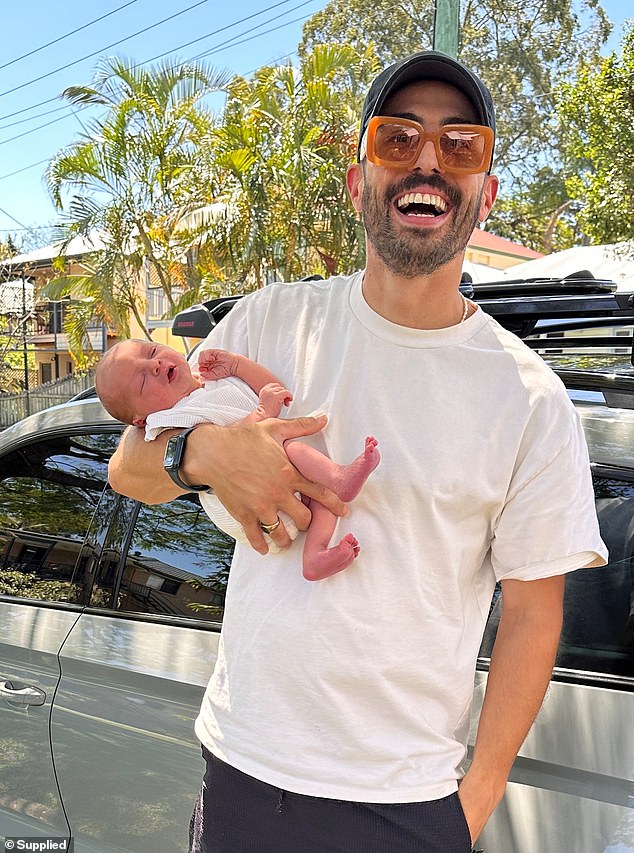 The 42-year-old Australian model and record producer exclusively confirmed the news to Daily Mail Australia, revealing that they have welcomed a baby boy into the world.