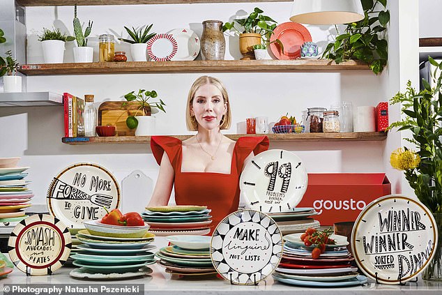 Discussing how to balance work and family life, Katherine has teamed up with Gousto for their recent Get It Off My Plate campaign.