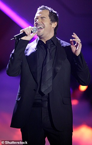 ...and performing on The X Factor in 2004