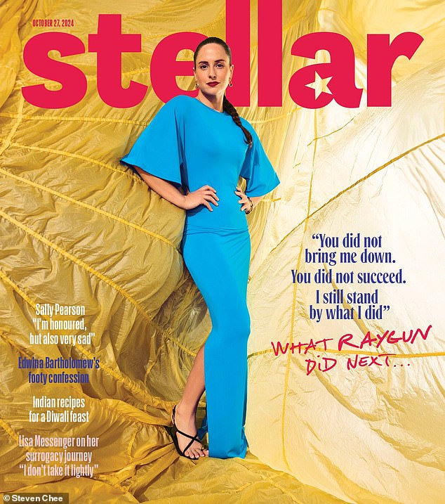 On Thursday, the breakdancer appears completely transformed on the cover of this week's Stellar magazine.