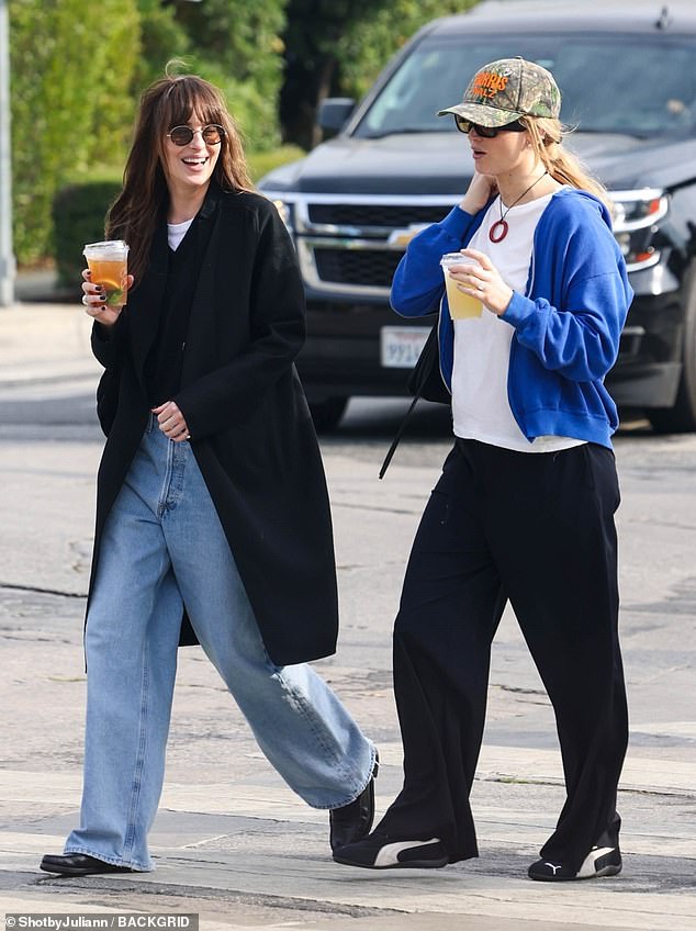 The two actresses, Dakota, 35, and Jennifer, 34, share a romantic bond as they both dated Coldplay frontman Chris Martin, 47.