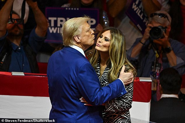 Melania Trump introduced her husband Donald at her Madison Square Garden event