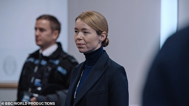 Martin is perhaps best known for her starring role in the hit BBC drama Line Of Duty (pictured).