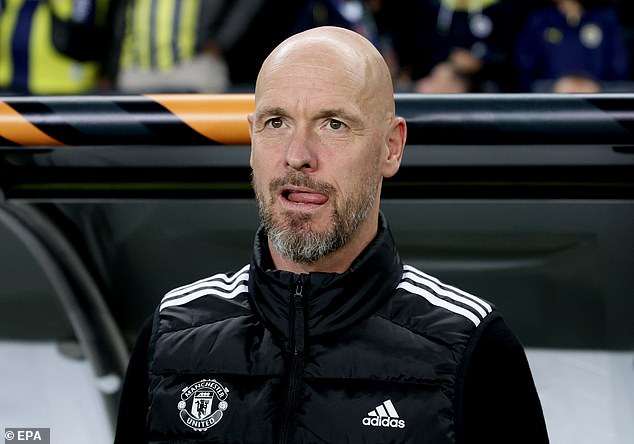 The Red Devils sacked Erik ten Hag after falling to 14th place in the Premier League standings