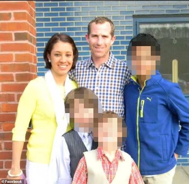 Lanigan (pictured with his family in 2016) is up for re-election next week, running against Democrat Patricia Kidder. Your arrest will not affect your ability to run for or hold office.