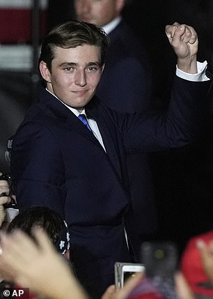 Trump's youngest son, Barron, 18, has become an object of public fascination, largely because Donald and Melania have managed to shield him from the intense attention.