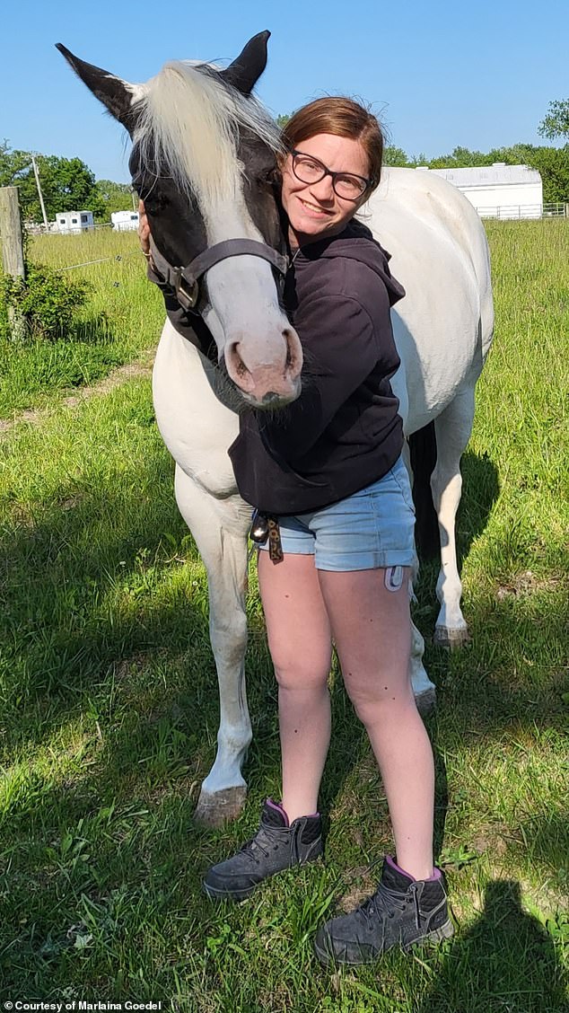 Mrs. Goedel is now looking forward to making up for lost time, going back to school and riding horses without worrying about an accident.