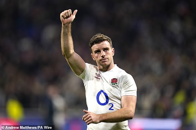 Flyhalf George Ford is a replacement within Borthwick's squad