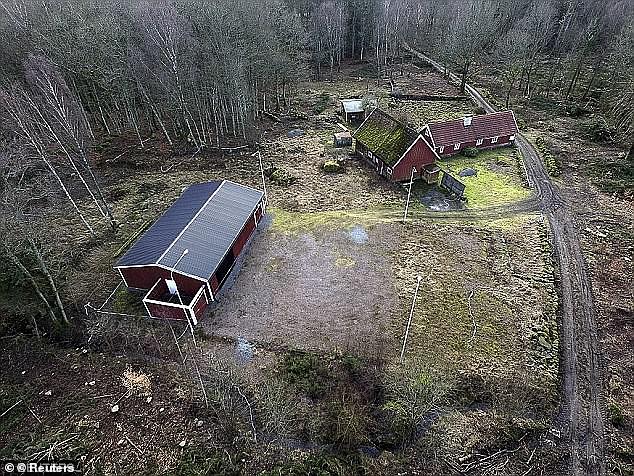 Trenneborg's house near Kristianstad, southern Sweden, where he locked Eriksson in a soundproof cell.