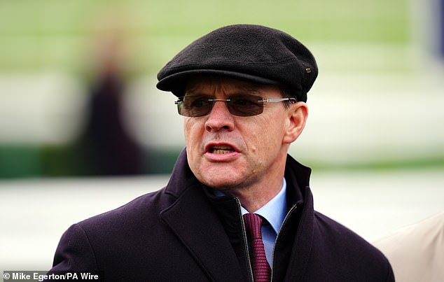 Irish coach Aidan O'Brien (pictured) said it was 