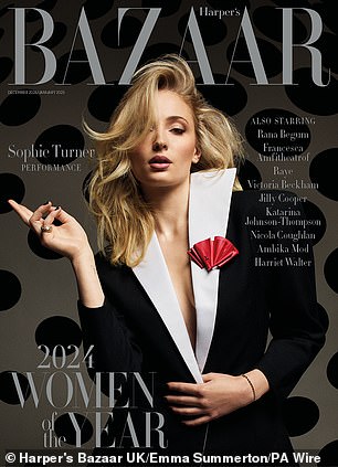 The December/January issue of Harper's Bazaar UK will be on sale from November 6.