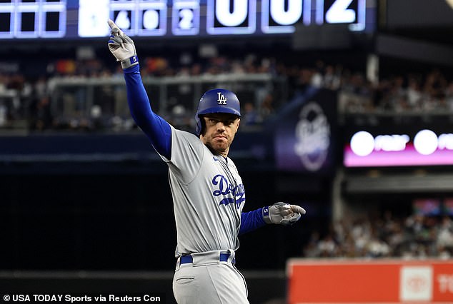 But Freeman hit another home run to give the Dodgers an early lead on Tuesday.