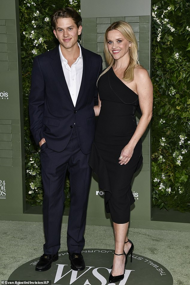 The star looked radiant alongside her 21-year-old son, who accompanied her to the star-studded party held at the Museum of Modern Art.