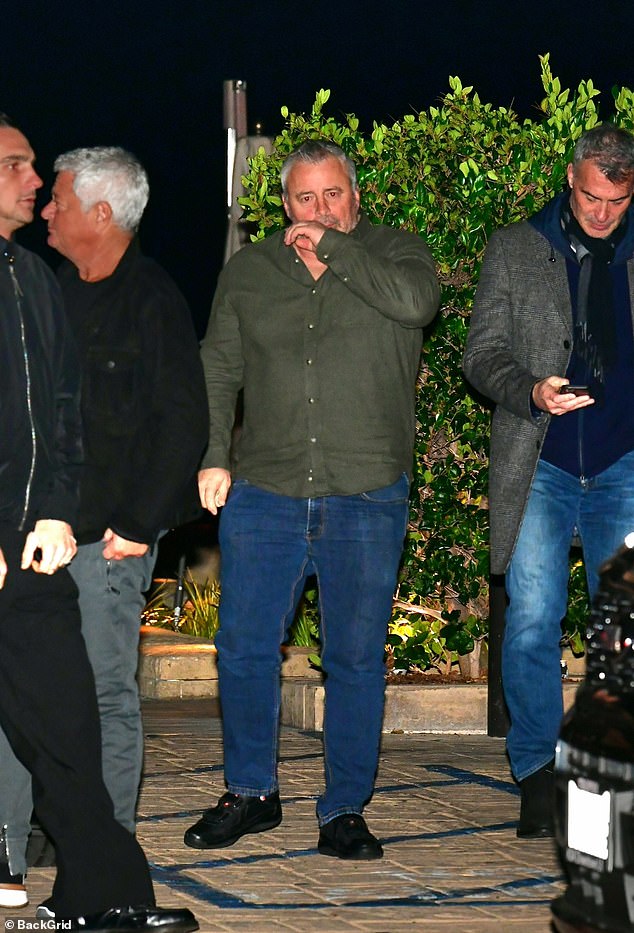 LeBlanc was seen at Nobu Malibu on December 13, 2023, six weeks after Perry's death.