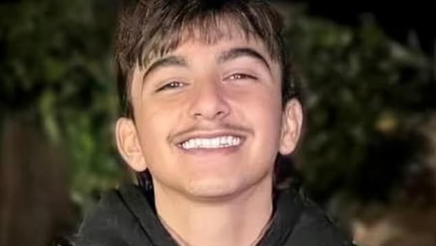 The new law restricting P-plate drivers to a single passenger is called 'Tom's Law' in honor of Tom Saffioti (pictured), 15, who died with his partner Mark Bogoni, 17, in a car driven by a P. plate holder in 2021