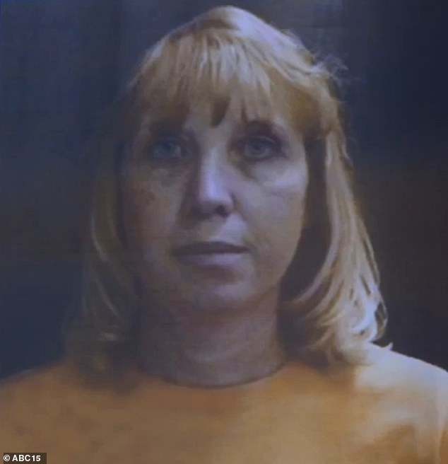 Carole Ann Rozak appears in a mugshot. Rozak was wanted for an outstanding parole violation dating back to 1999.