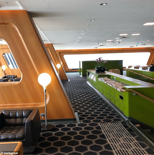 The Qantas Chairman's Lounge (pictured at Sydney Airport) has been described as Australia's most exclusive club.