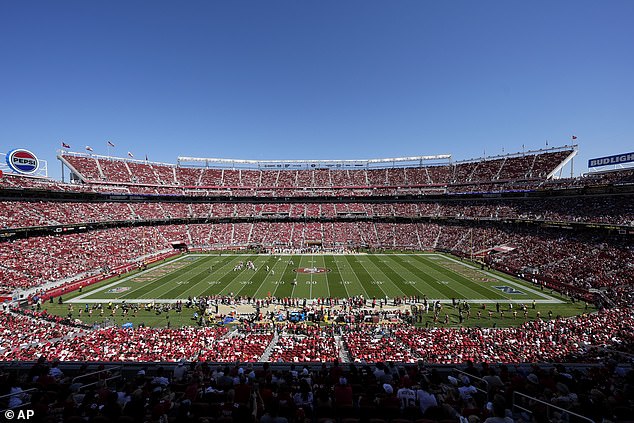 The accident occurred outside Levi's Stadium, the home of the San Francisco 49ers.