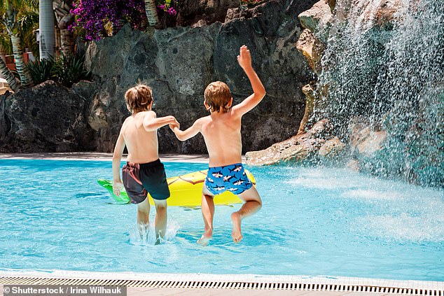 Scarr advised parents with very young children to avoid accommodations without pool fences