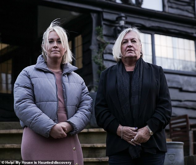 Danielle, from Chaldon, Surrey, (left) decided to move her young family back to the home where she grew up and which had significant sentimental value to Danielle and her mother Elaine, (right) having been in the family for over 35 years.