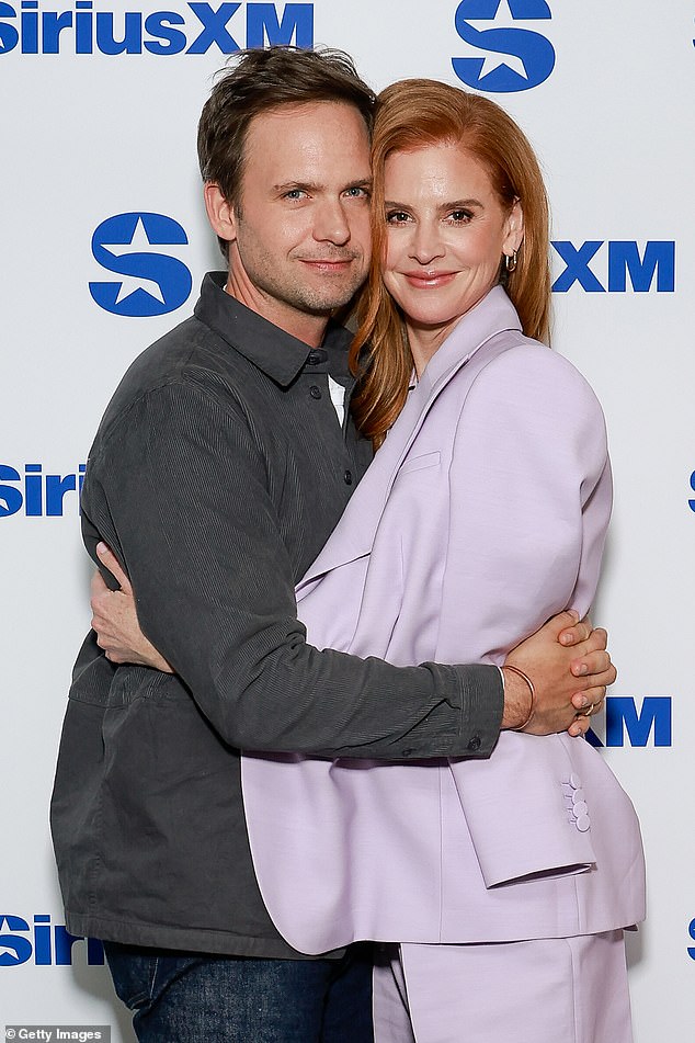 Adams and Sarah Rafferty currently co-host the SiriusXM podcast about Suits titled 'Sidebar'