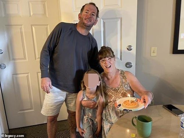 Matthew, pictured, lived in California with Kathryn, who was a Utah native and had traveled to the state to stay with her mother, saying she was having marital problems.