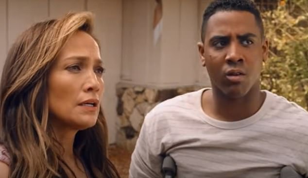 In the clip, Jennifer Lopez is seen as Judy Robles, the feisty mother of an athlete, played by Jharrel Jerome, who doesn't let her disability of being born with one leg get in her way.