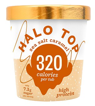 The measure has allowed vegan products or reduced-fat substitutes to be sold as ice cream. In the photo, Halo Top: a low-calorie brand