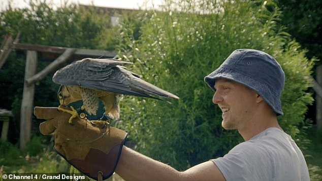 Tiger, now in his 26th year as a paragliding instructor, still lives at home and even raises a falcon.