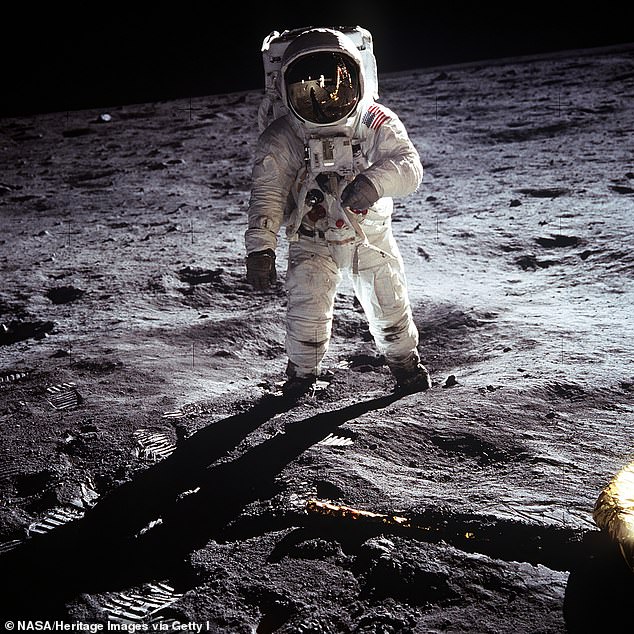 Buzz Aldrin was one of three astronauts on the 1969 Apollo 11 mission that landed the first humans on the moon.