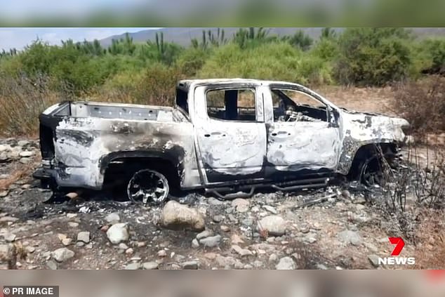 Authorities found the burned shell of the children's Colorado pickup truck, leading to the investigation into their disappearance.