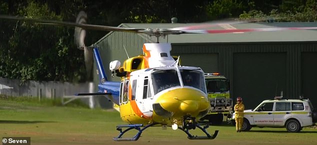 Paramedics, MedStar emergency physicians and CFS officers worked for hours to stabilize the baby before they could be airlifted to the Women's and Children's Hospital.