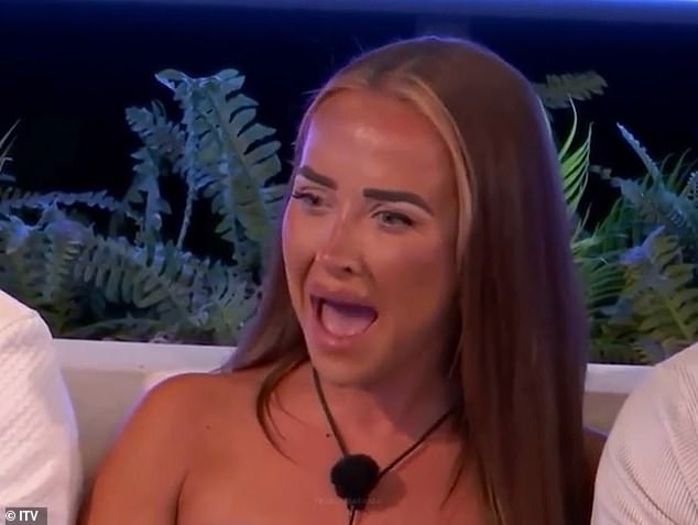 Nicole Samuel went viral on Love Island for the way she wore her makeup, as seen above