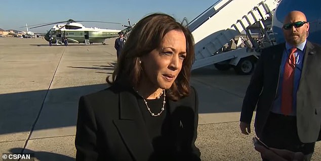 Kamala Harris says she is 