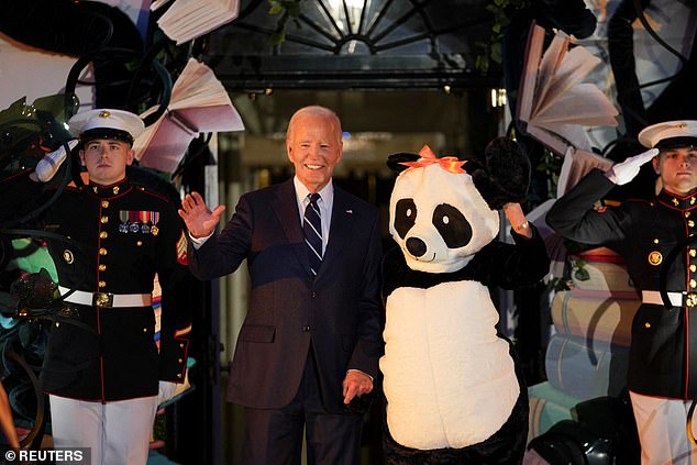 President Joe Biden and first lady Jill Biden on their final Halloween at the White House