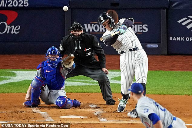 Judge lit the fuse in Game 5 of the World Series with a two-run homer on his first pitch