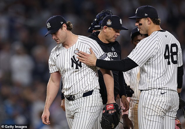 Gerrit Cole threw 103 pitches in a wild night that included a terrible inning in the fifth.