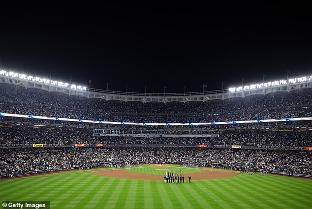 There was another sold-out crowd in the Bronx to watch the Yankees take on the rival Dodgers.