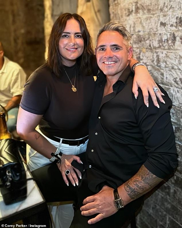 Brisbane Broncos great (pictured with wife Margaux) was sent home when he appeared to commentate on the NRL grand final earlier this month.