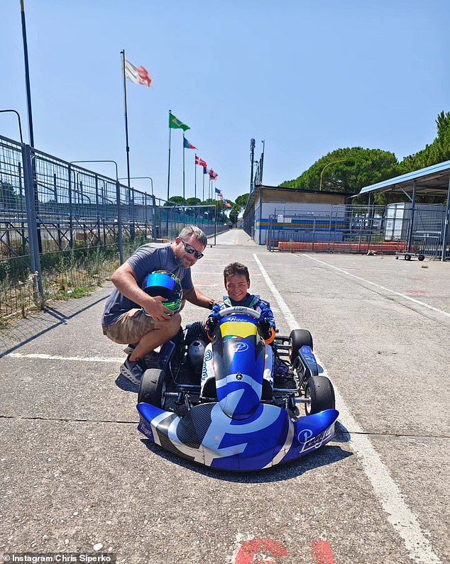 Every year, the Siperko family travels to Florida, and sometimes even overseas, from their home in Weston County to practice racing. His son, Achilles, has a great passion for kart racing and hopes to one day become a professional driver.