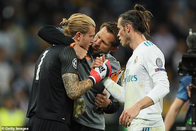 Ramos also collided with Lloris Karius, on the left, and the shell-shocked goalkeeper made two key errors.