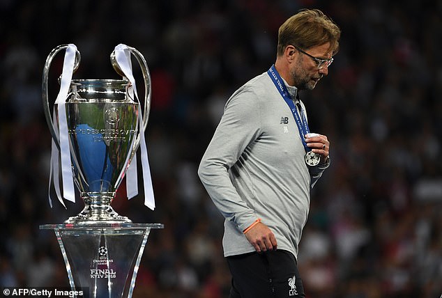 Klopp missed the Champions League in 2018, but won the competition a year later