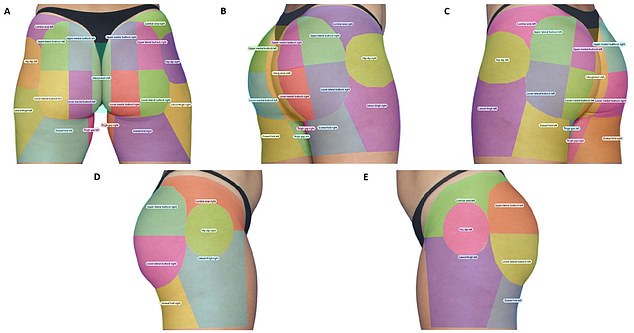 Experts mapped the backgrounds in different regions and software was used to track where men and women first looked and where their eyes stopped.