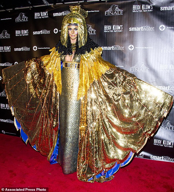 As Cleopatra, attend her haunted party to benefit Superstorm Sandy relief efforts on Saturday, December 1, 2012 in New York.