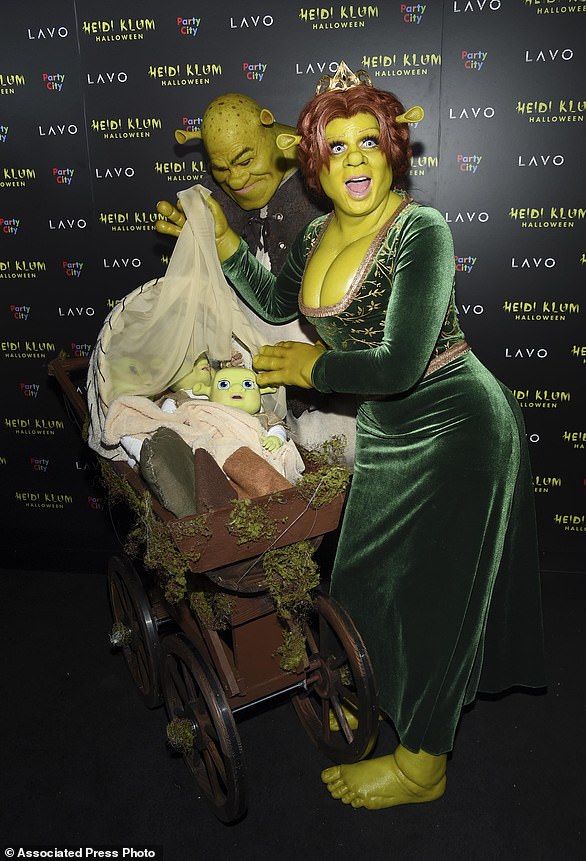 In 2018 it was Princess Fiona and Tom Kaulitz dressed as Shrek