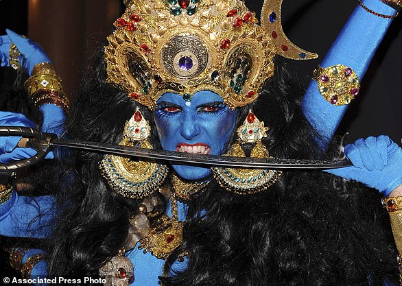 In 2008 it was Kali, the Hindu goddess of death and time.