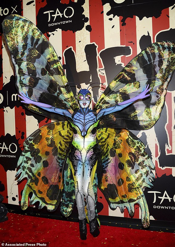 In 2014, Heidi was a butterfly at TAO Downtown.