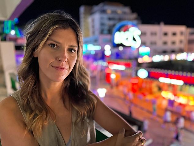 In the photo: Ellie Flynn, the undercover reporter who filmed her experiences in Magaluf