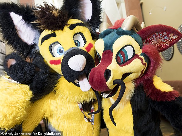 The 'furry community' creates 'fursonas' that resemble animals with human qualities