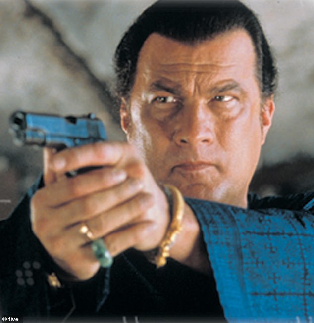 Seagal in the 2003 film Belly of the Beast, a time when the martial artist was desperately trying to hide his growing figure.